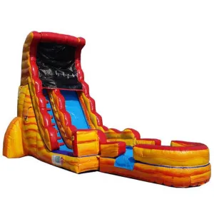 18' Volcano Screamer Wet & Dry Slide