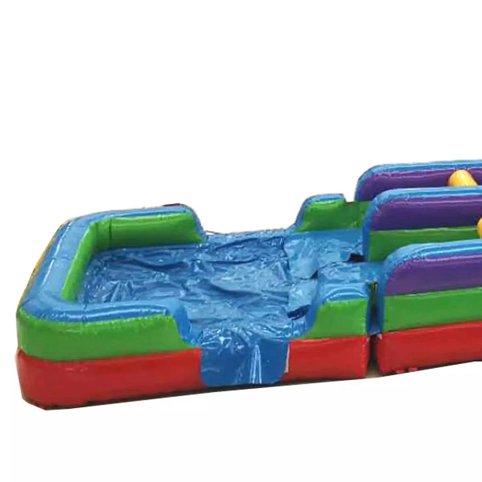 45' 2-Lane Slide Piece with Pool