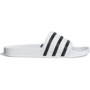 Adidas Adilette Slides - White / Core Black