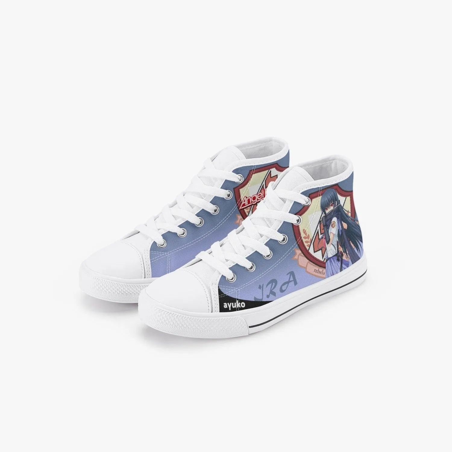 Angel Beats Shiina Kids A-Star High Anime Shoes
