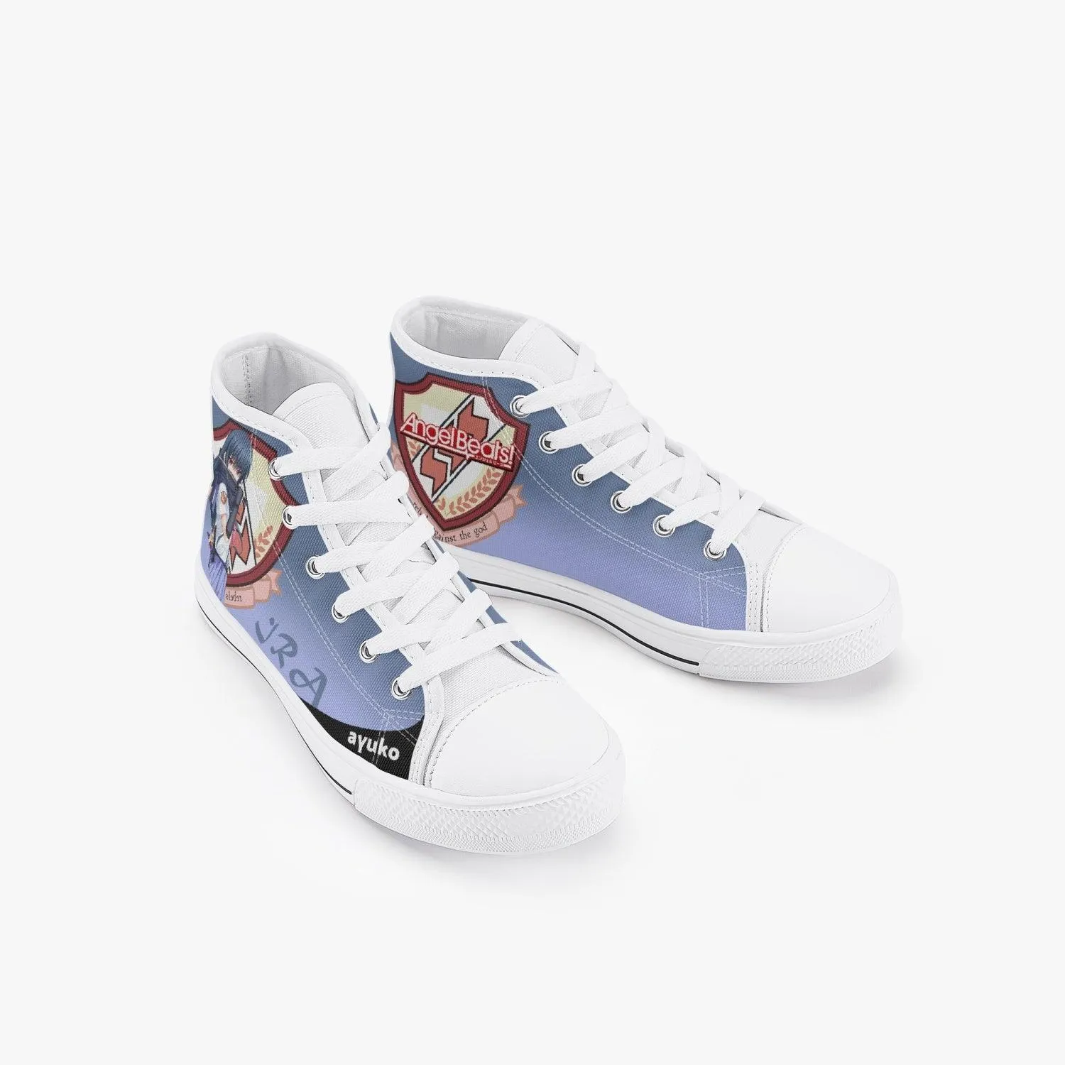 Angel Beats Shiina Kids A-Star High Anime Shoes