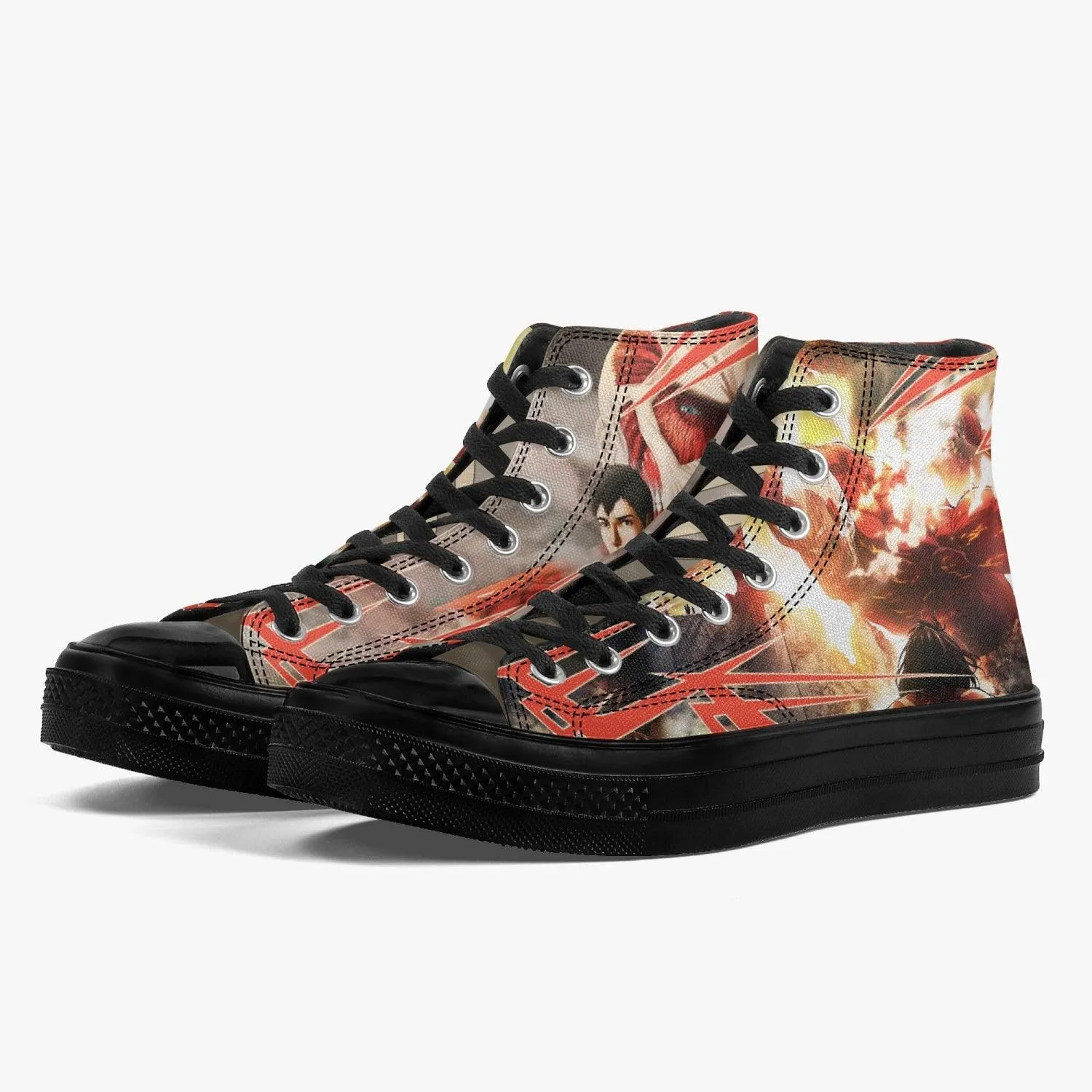 Attack On Titan Bertholdt Hoover A-Star High Anime Shoes