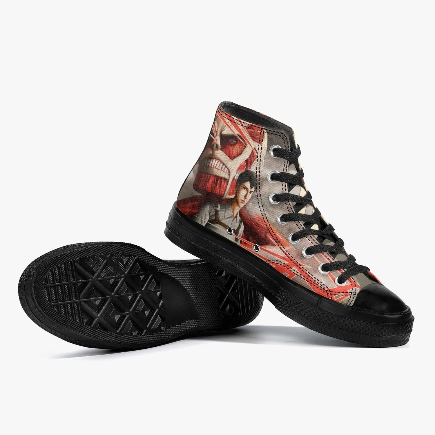 Attack On Titan Bertholdt Hoover A-Star High Anime Shoes
