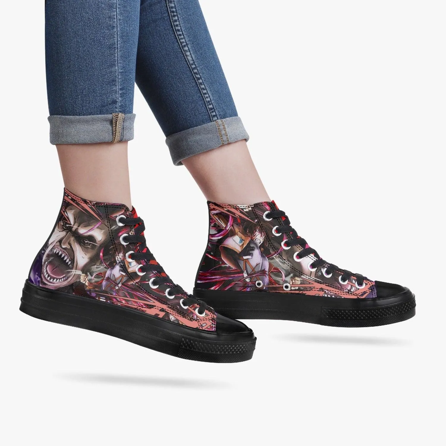 Attack On Titan Ymir A-Star High Anime Shoes