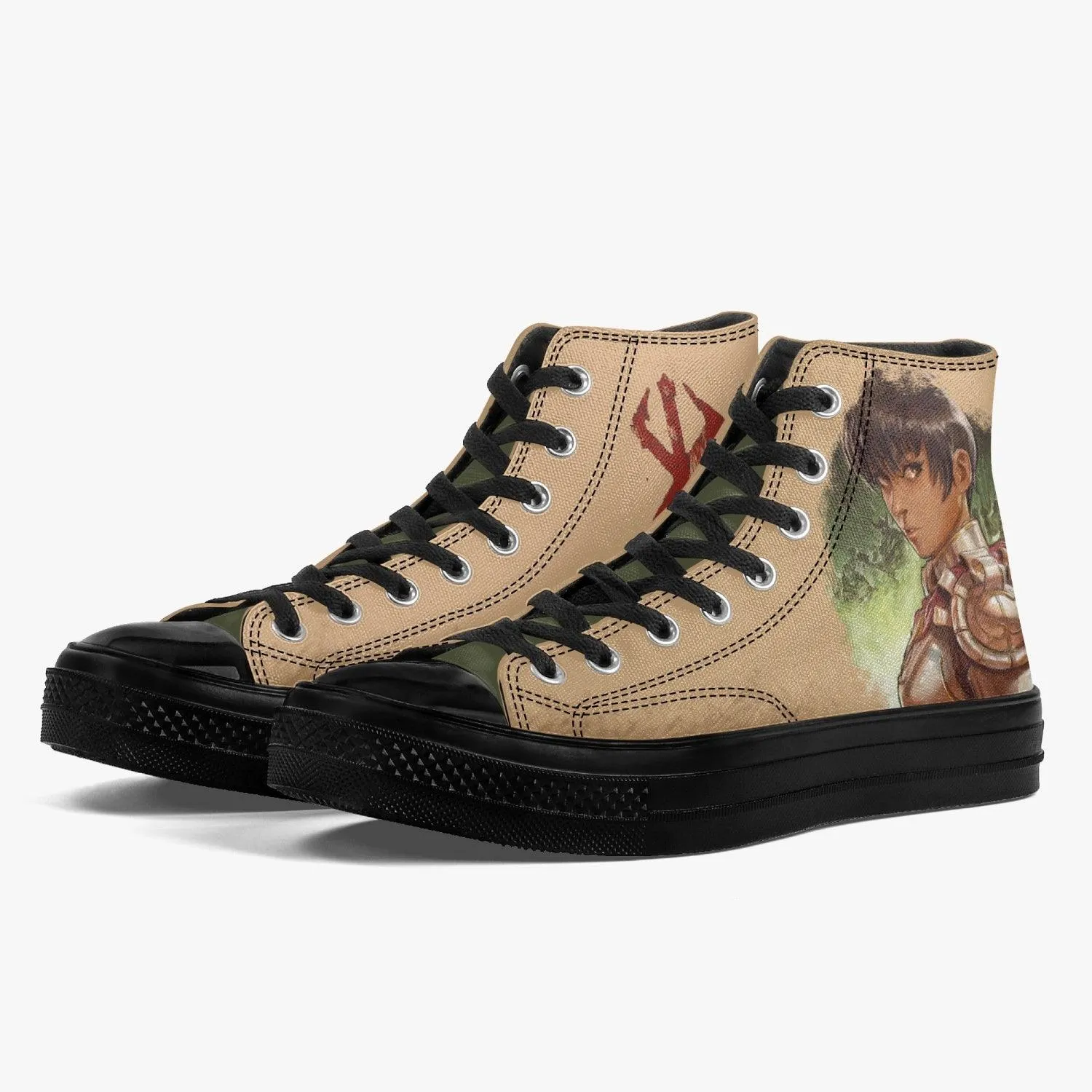Berserk Casca A-Star High Anime Shoes