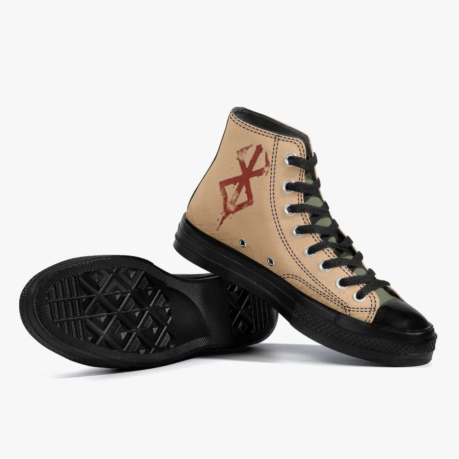 Berserk Casca A-Star High Anime Shoes