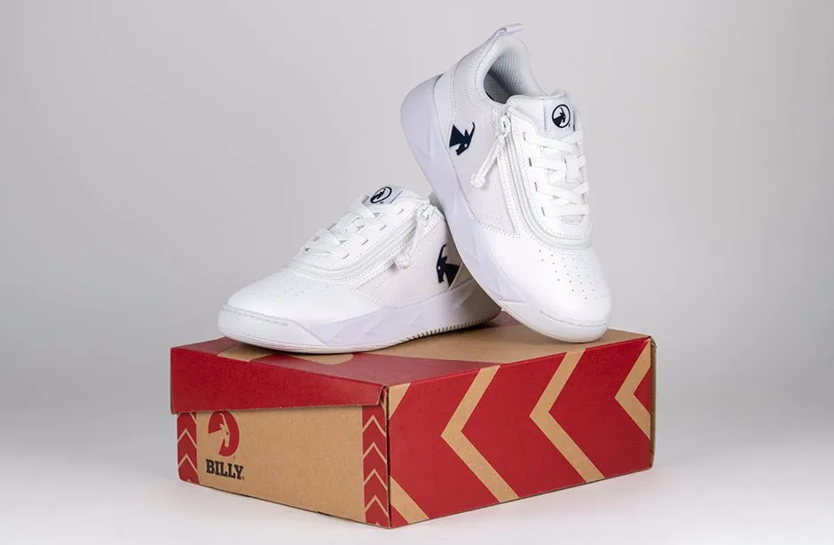 Billy White/Navy BILLY Sport Court Athletic Sneakers