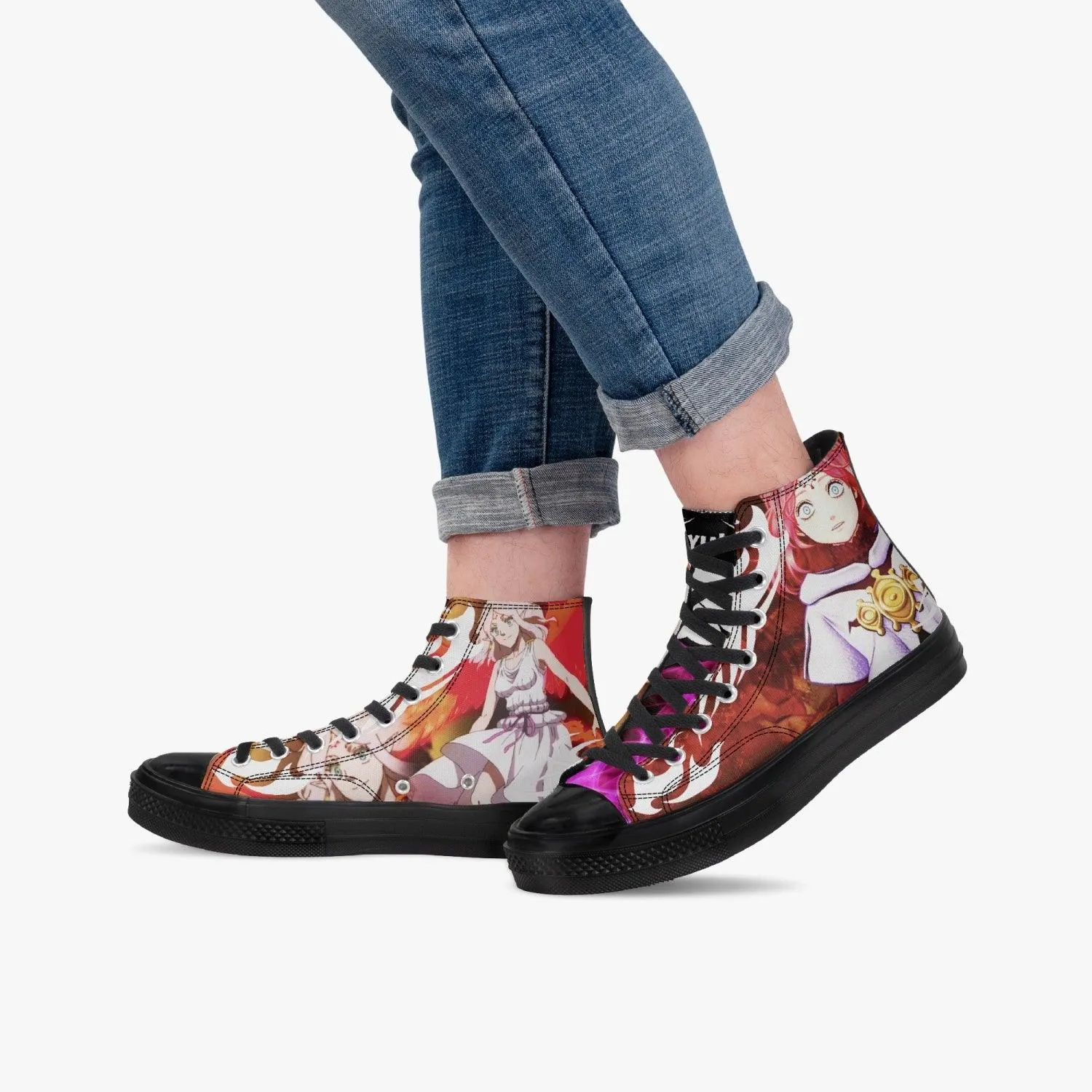 Black Clover Fana A-Star High Anime Shoes