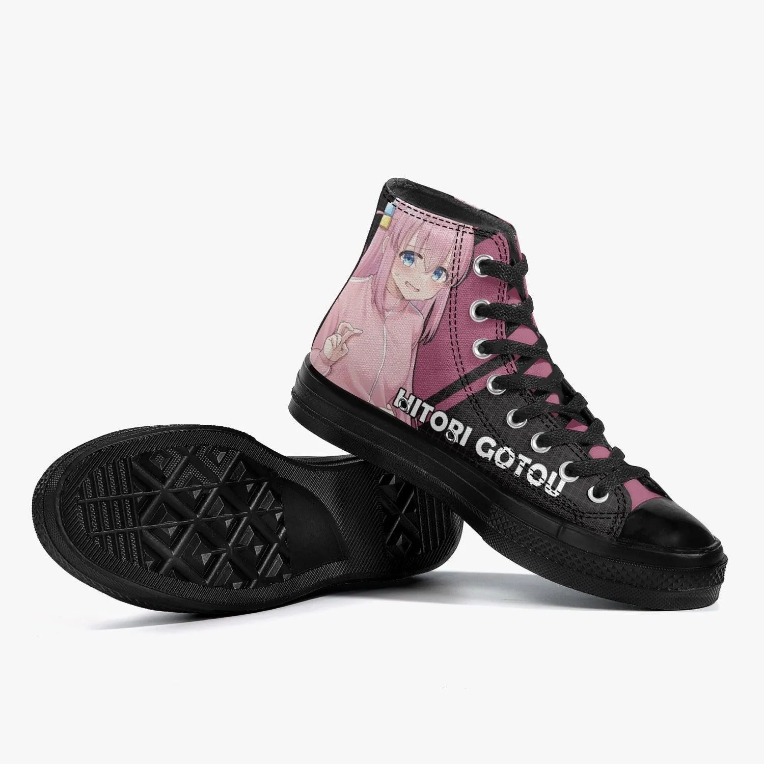 Bocchi The Rock Hitori Gotou A-Star High Anime Shoes