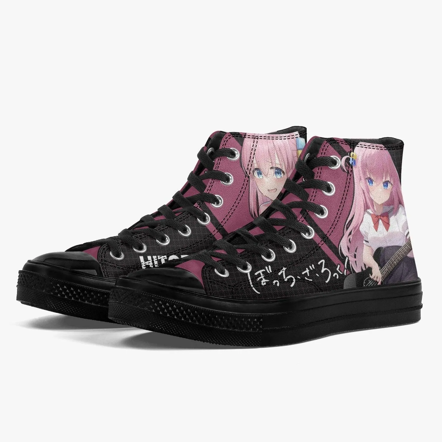 Bocchi The Rock Hitori Gotou A-Star High Anime Shoes
