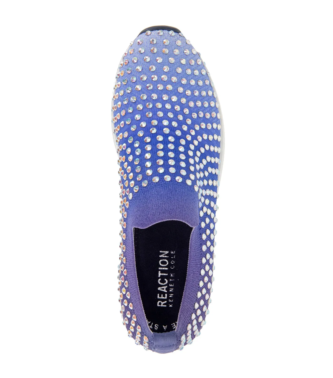 Cameron Jewel Jogger Slip-On Sneaker Blue Ombre Knit