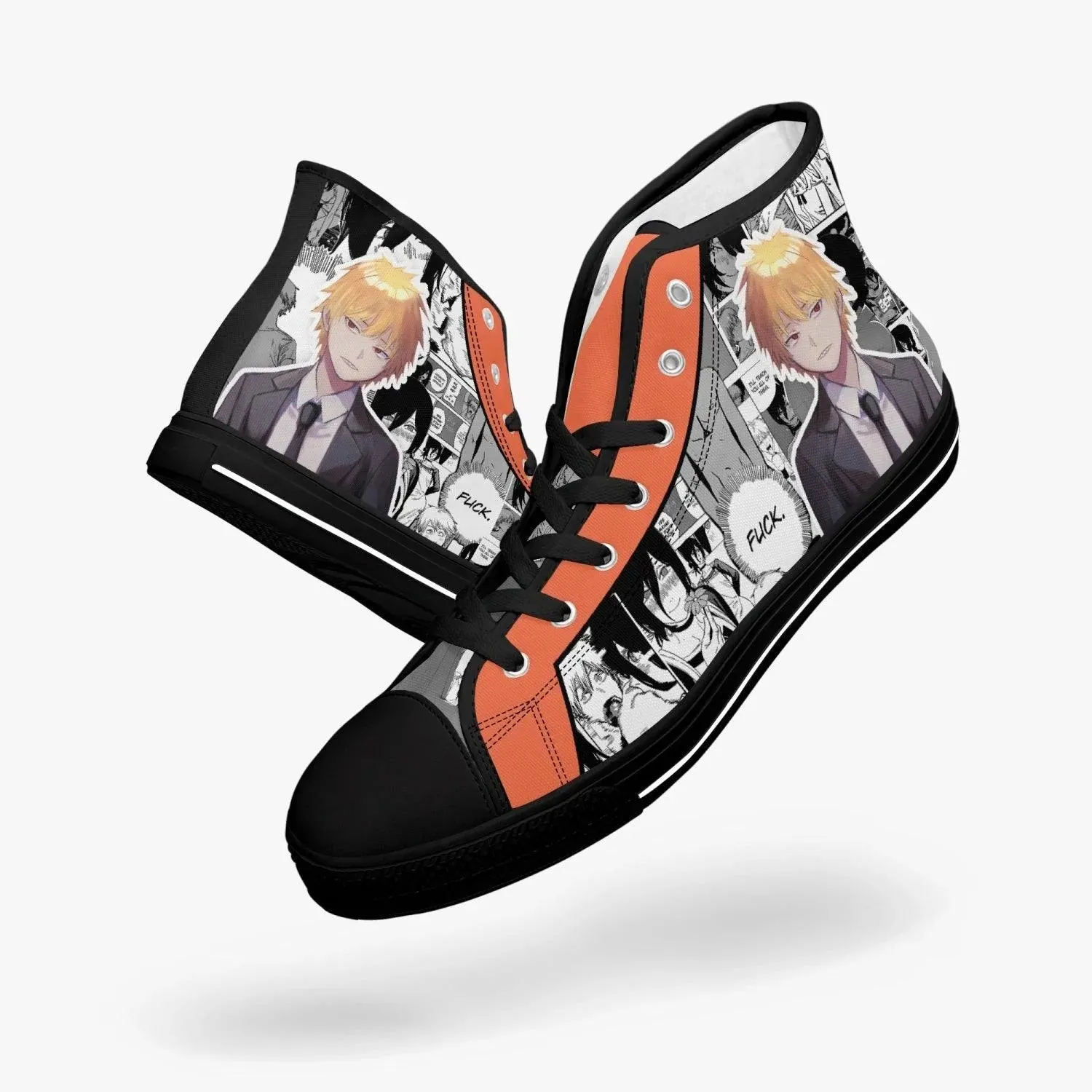 Chainsaw Man Denji X Reze A-Star Mid Anime Shoes