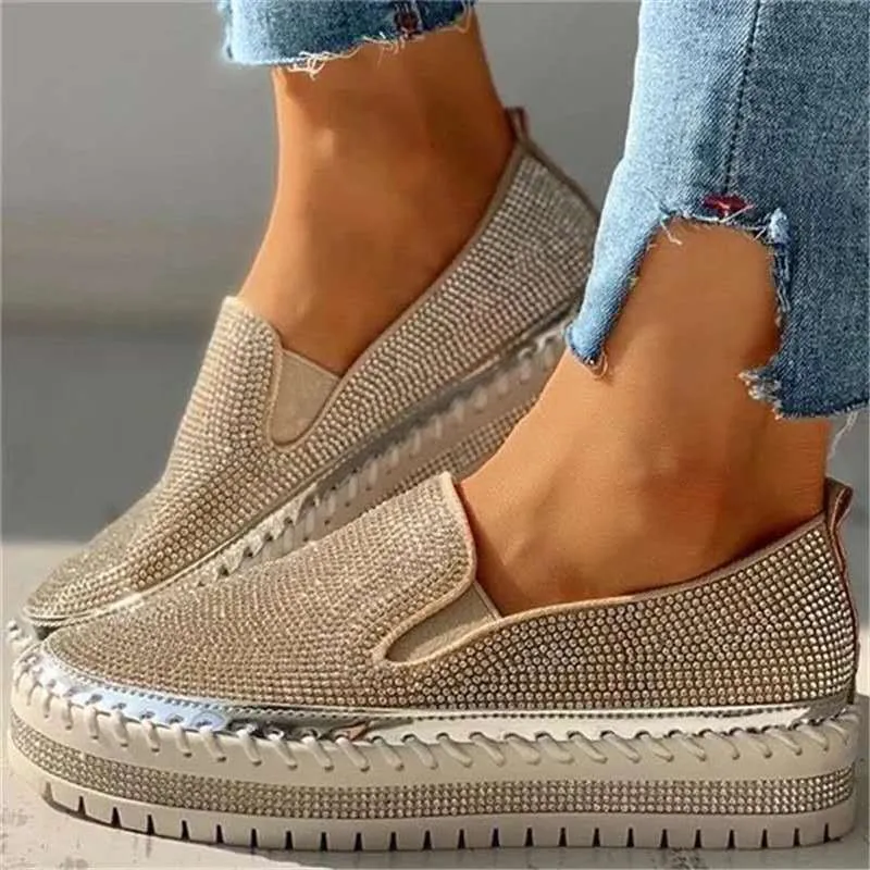 Cilool- Women Rhinestone Shoes
