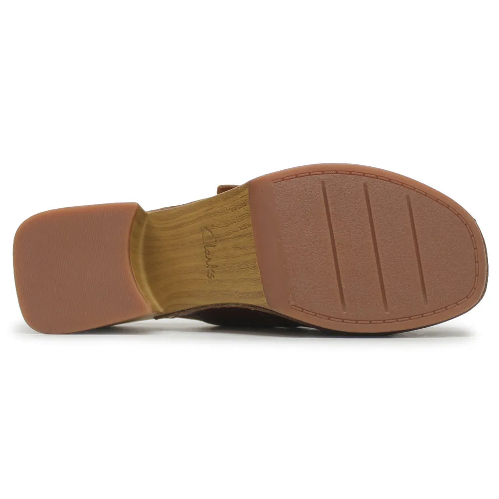 Clarks Sivanne Sun Leather Women's Platform Sandals