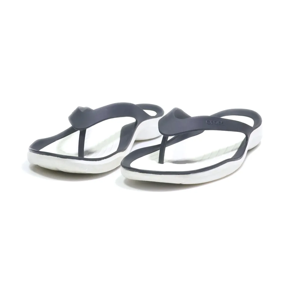 Crocs Swiftwater Wave Flip Flops Eva Black Colour For Women