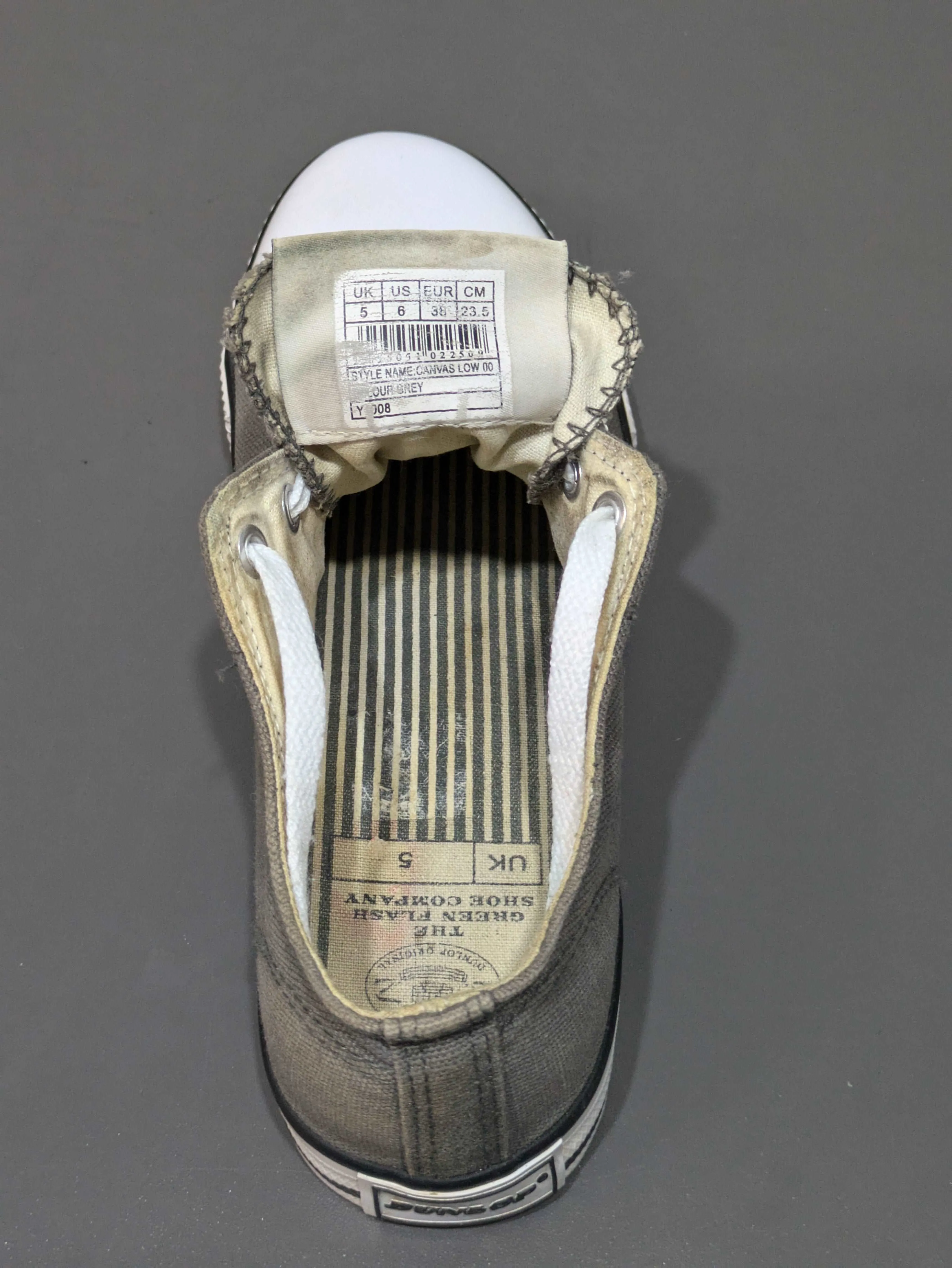 Dunlop Canvas Low Shoes Size UK 5 / EU 38 / US 6