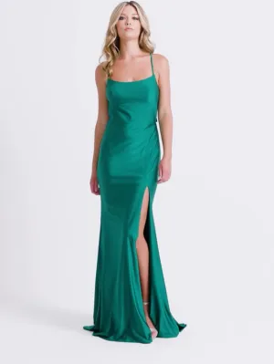 Faviana Open Back Simple Prom Dress 11045