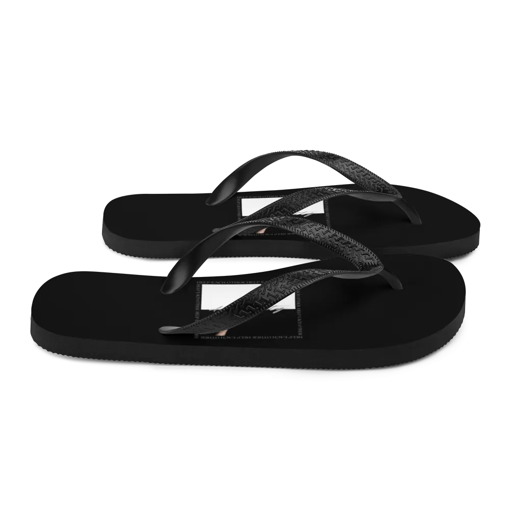 Humanity Flip-Flops