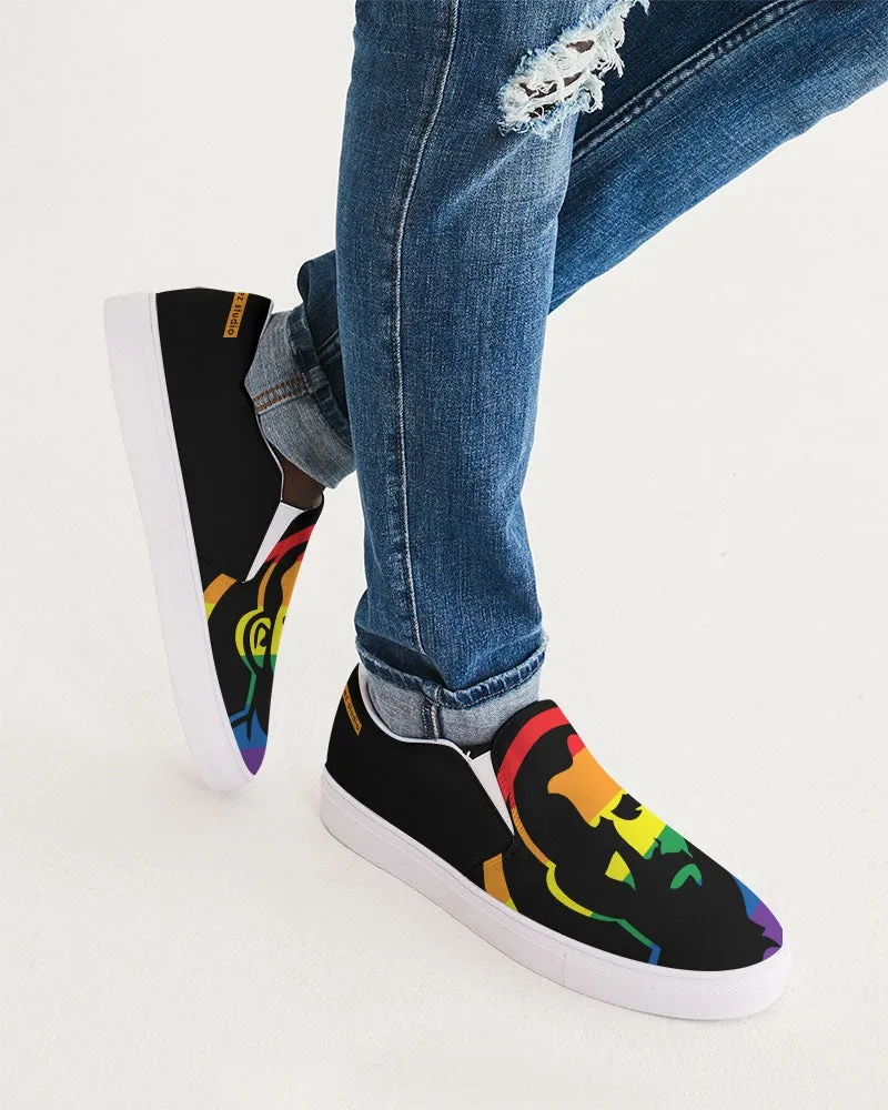 Icon, Pride Slip-On Canvas Sneakers