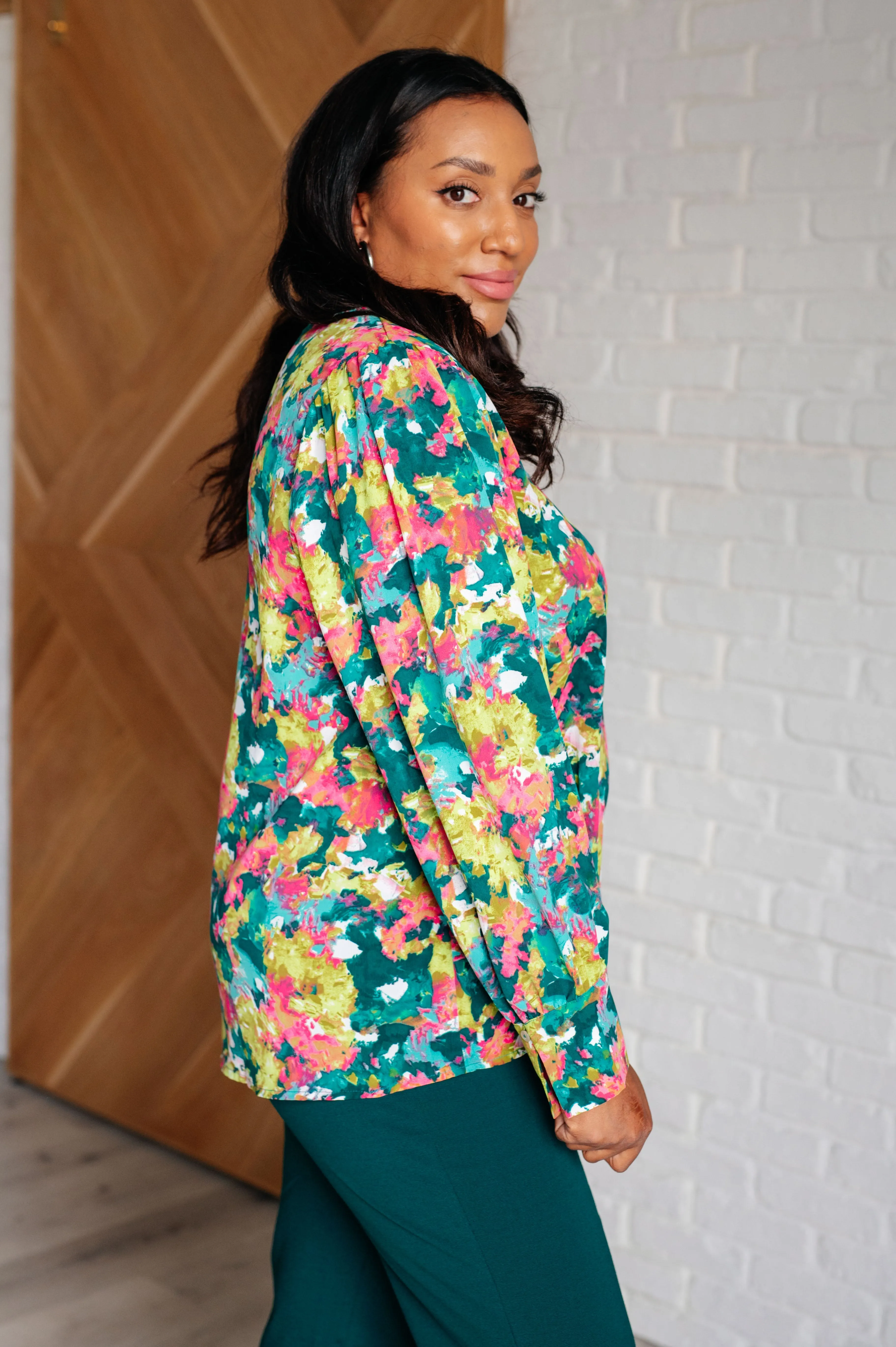 Jodifl Vantage Point V-Neck Blouse