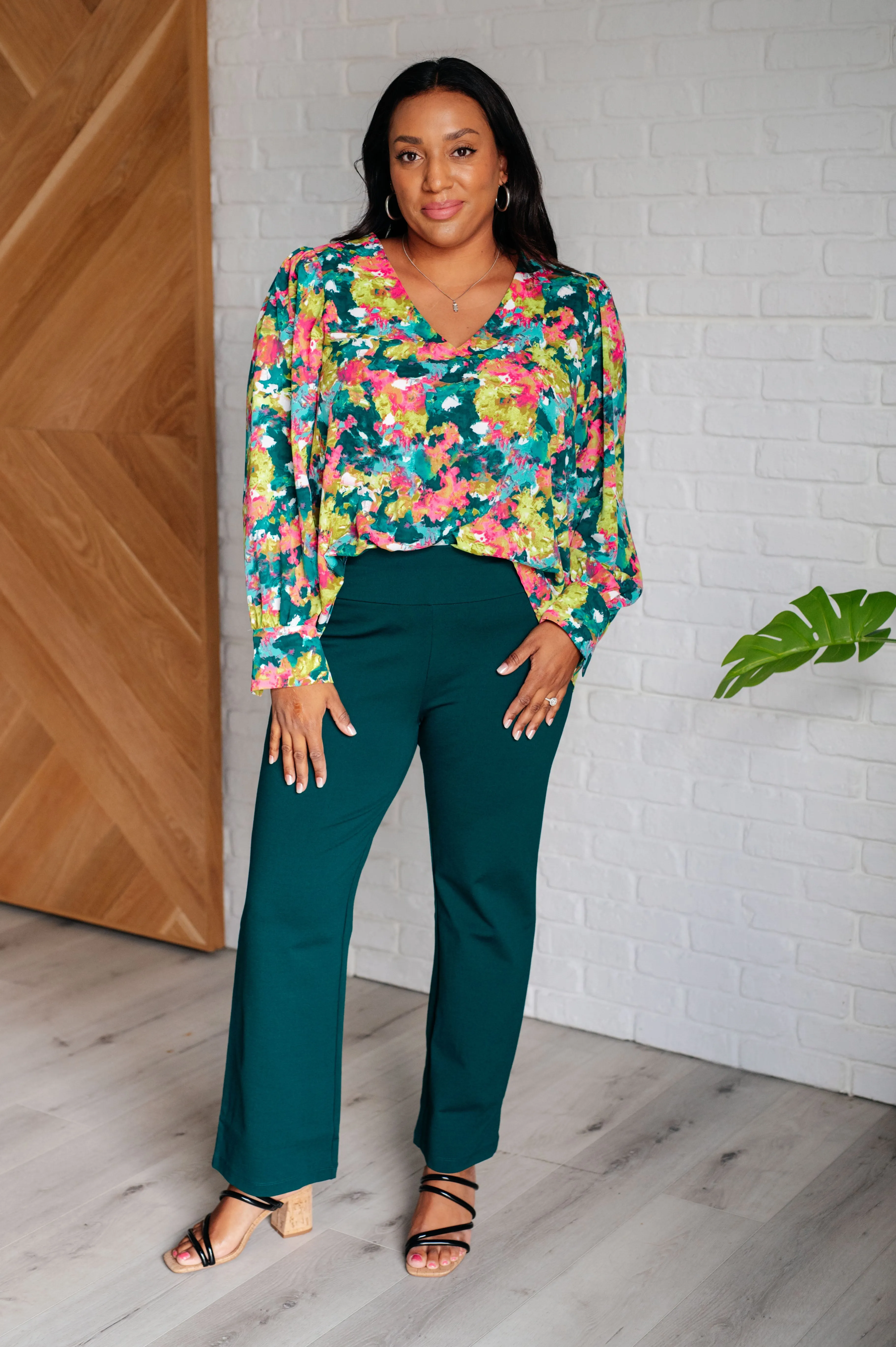 Jodifl Vantage Point V-Neck Blouse