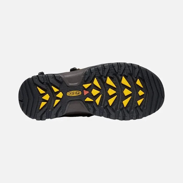 Keen Men's Targhee III Open Toe Sandals- Bison/ Mulch
