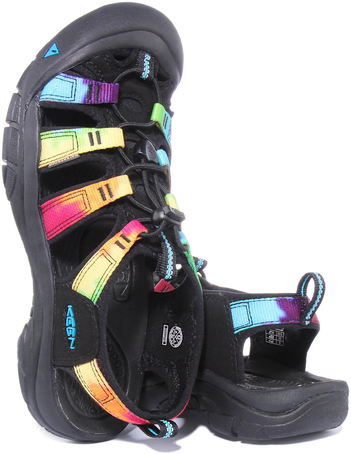 Keen Original Tie Dye In Black For Women
