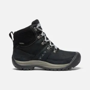 Keen Women's Kaci III Winter Mid Waterproof Boots- Black/ Steel Grey