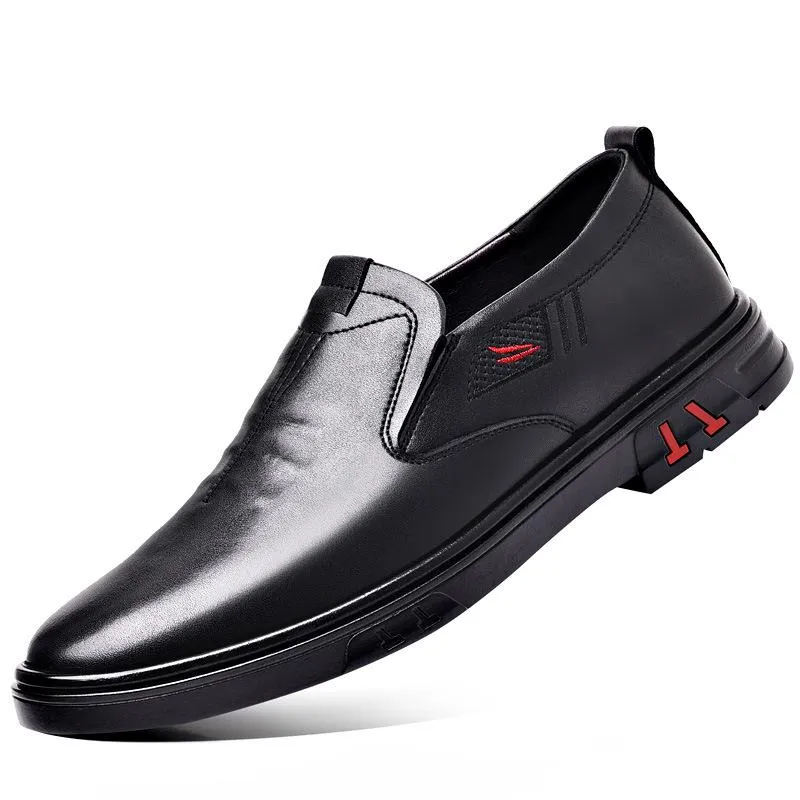 Men's Genuine Leather Casual Soft Sole Breathable Leather Shoes