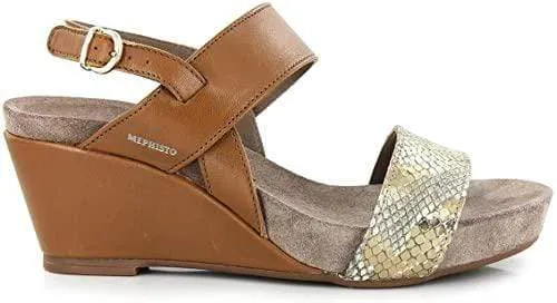 Mephisto Women's Belanda Wedges- Hazelnut