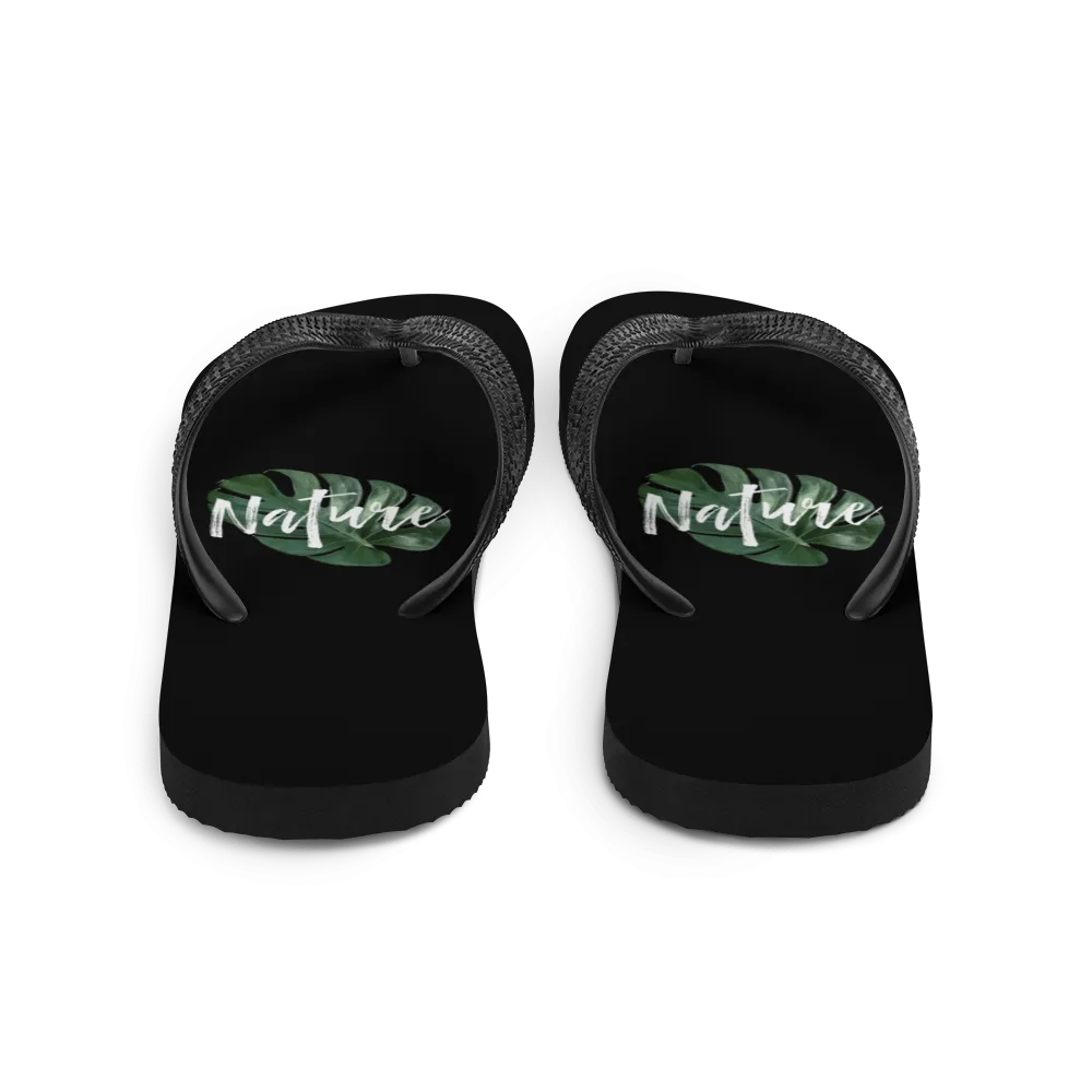 Nature Montserrat Leaf Flip-Flops
