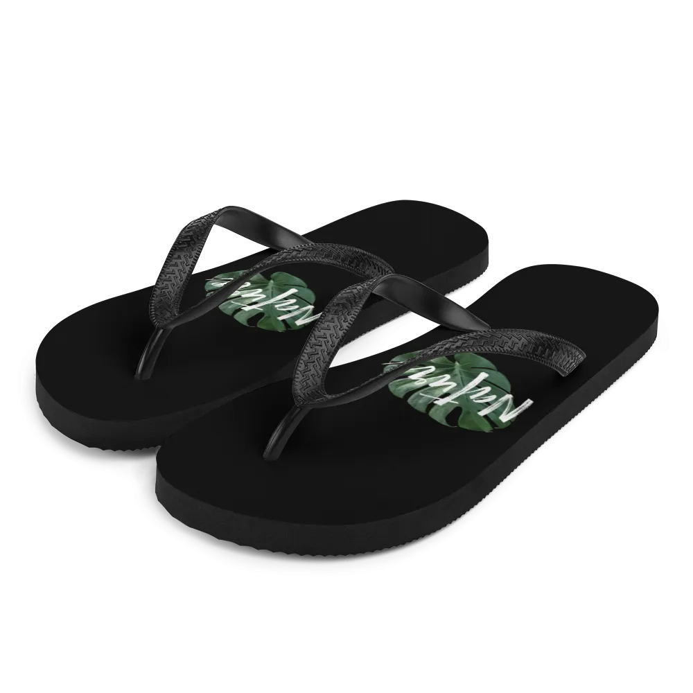 Nature Montserrat Leaf Flip-Flops