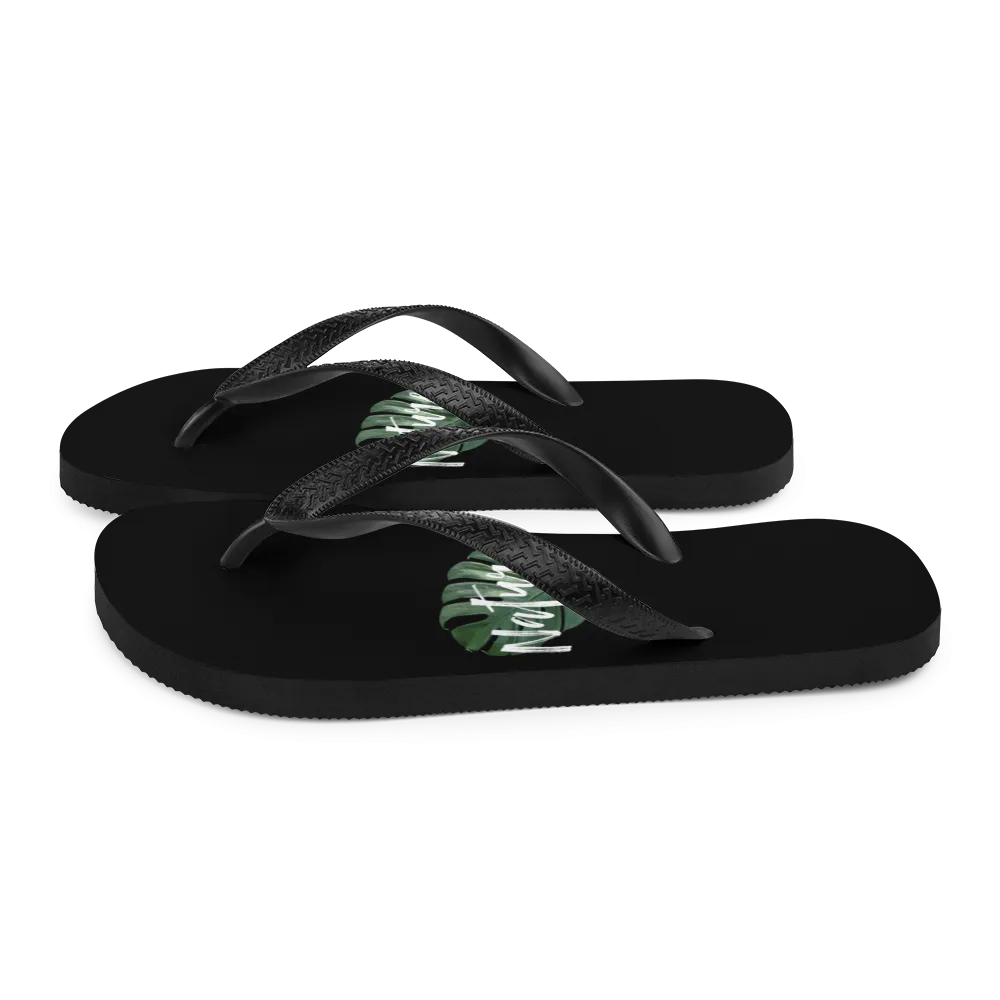 Nature Montserrat Leaf Flip-Flops
