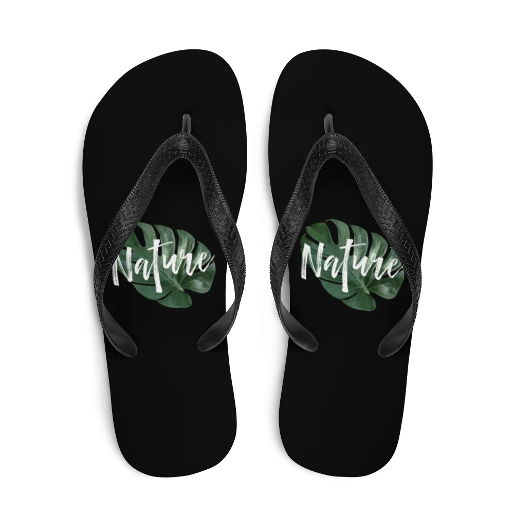 Nature Montserrat Leaf Flip-Flops