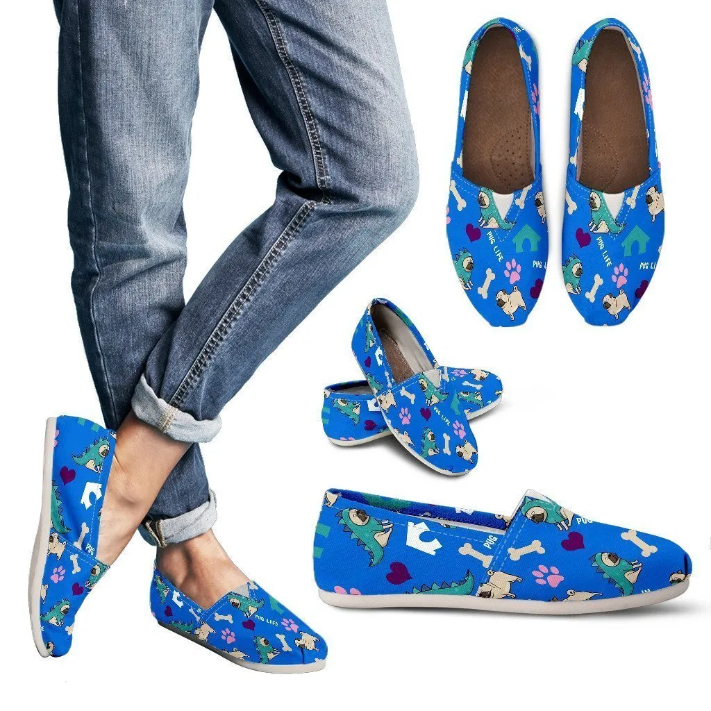 Pug Life Women's Casual Shoes