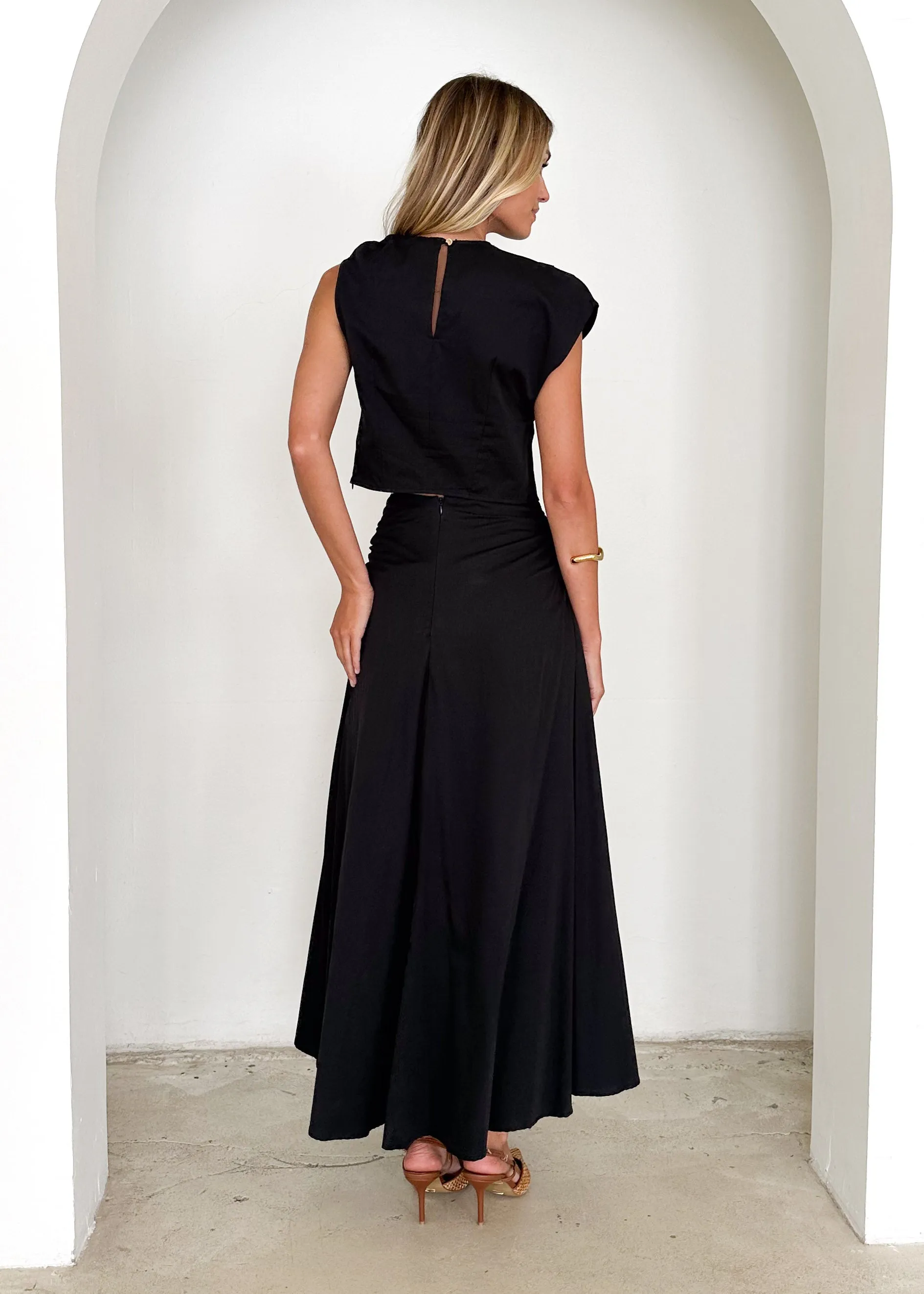 Rahnee Maxi Skirt - Black