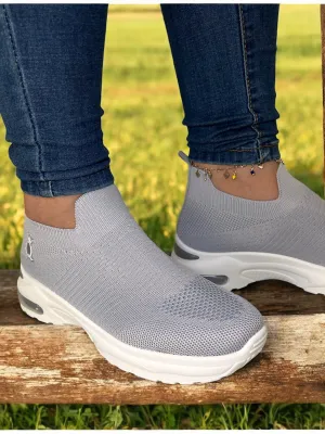 SHIDaQIN Ultra Comfort Slip-On Athletic Sneakers