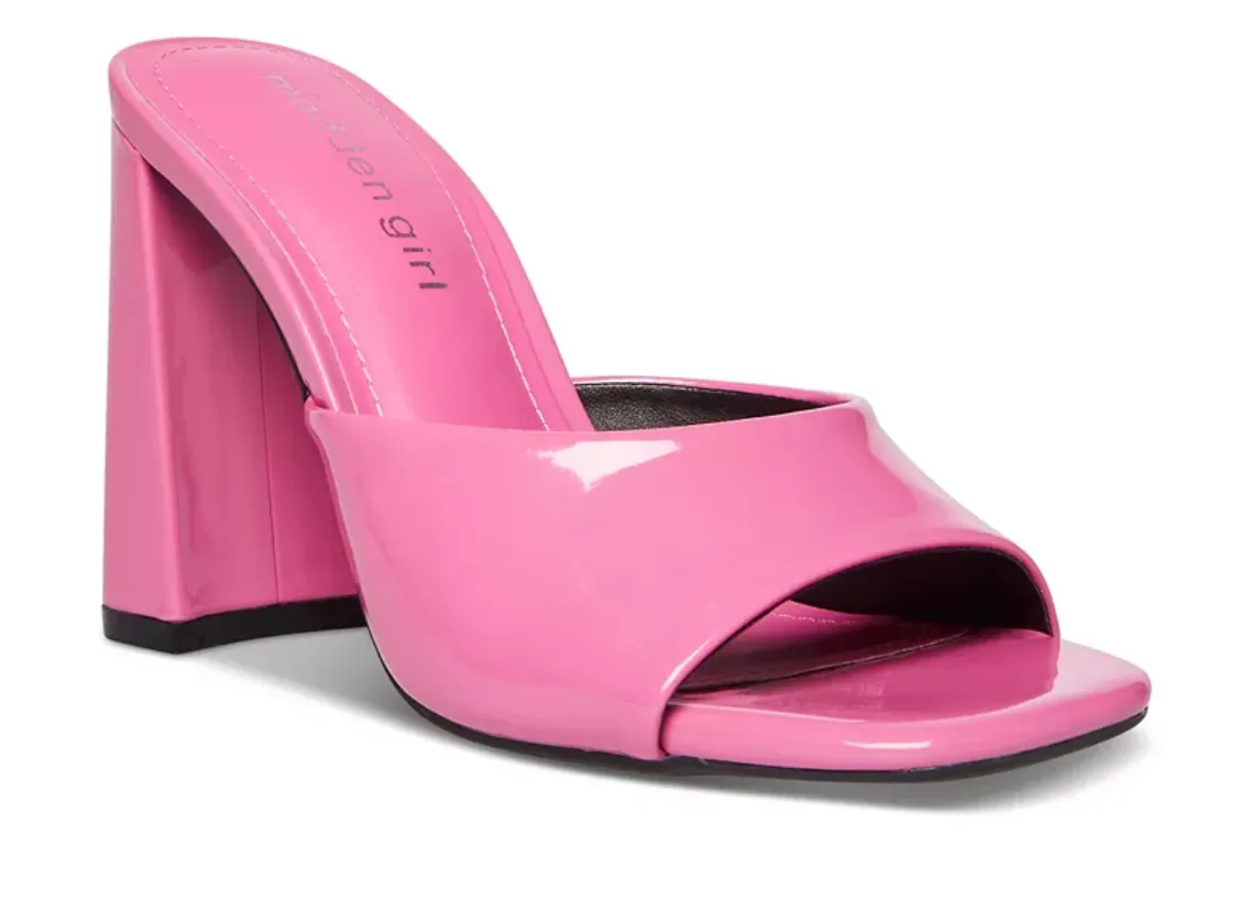 Slip On Block Heel