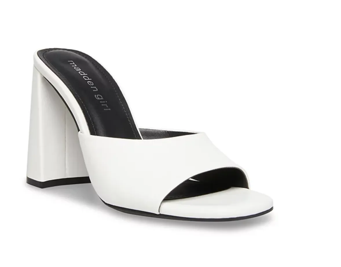 Slip On Block Heel