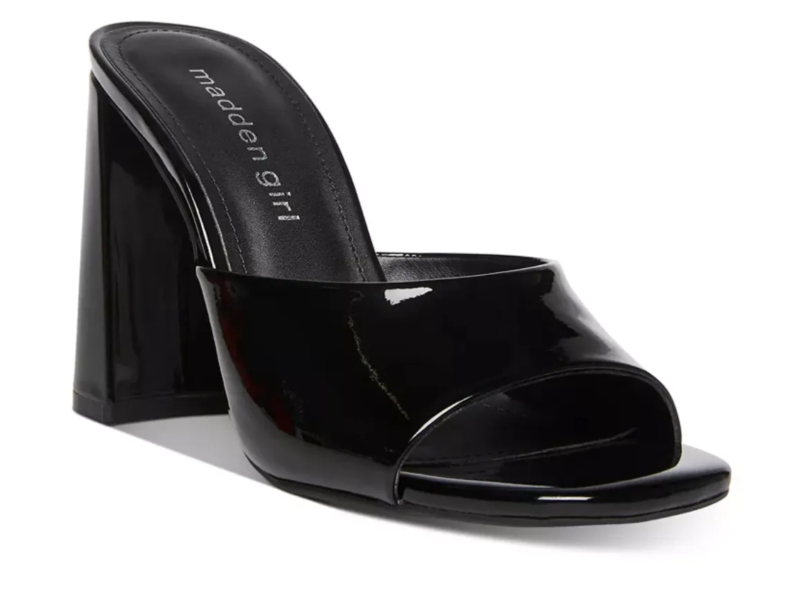 Slip On Block Heel