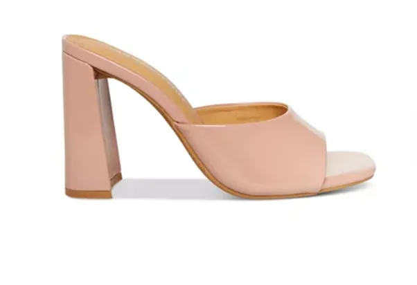 Slip On Block Heel