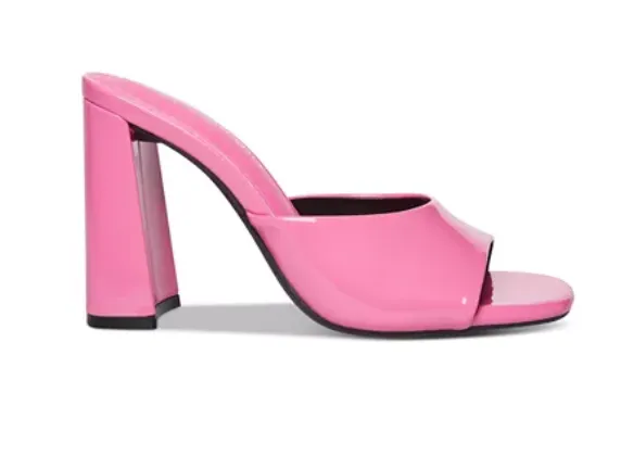 Slip On Block Heel