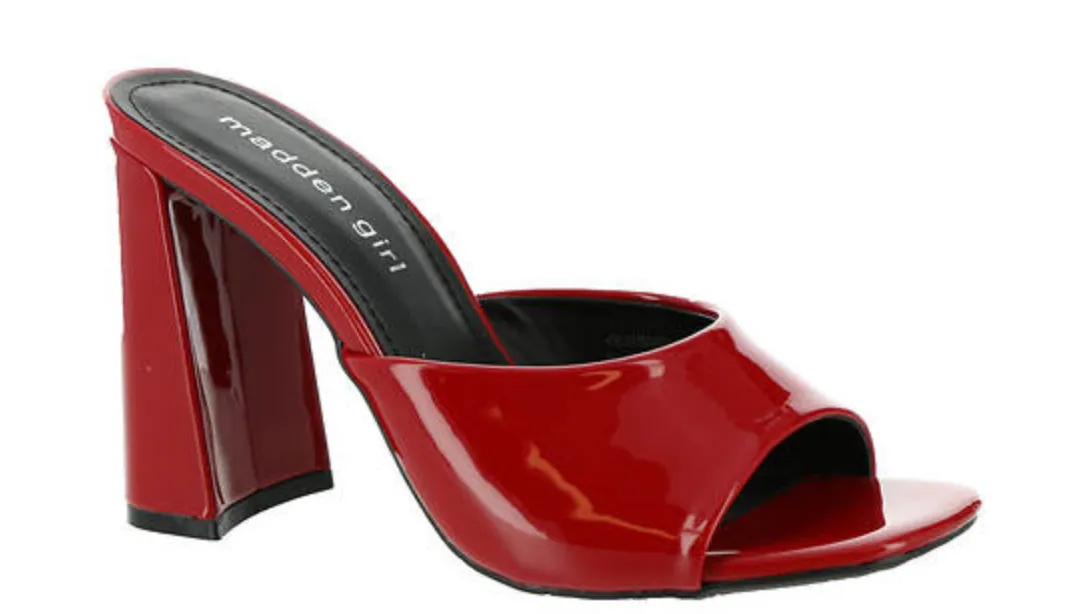 Slip On Block Heel