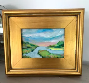 SOLD Marsh Light 10x13"