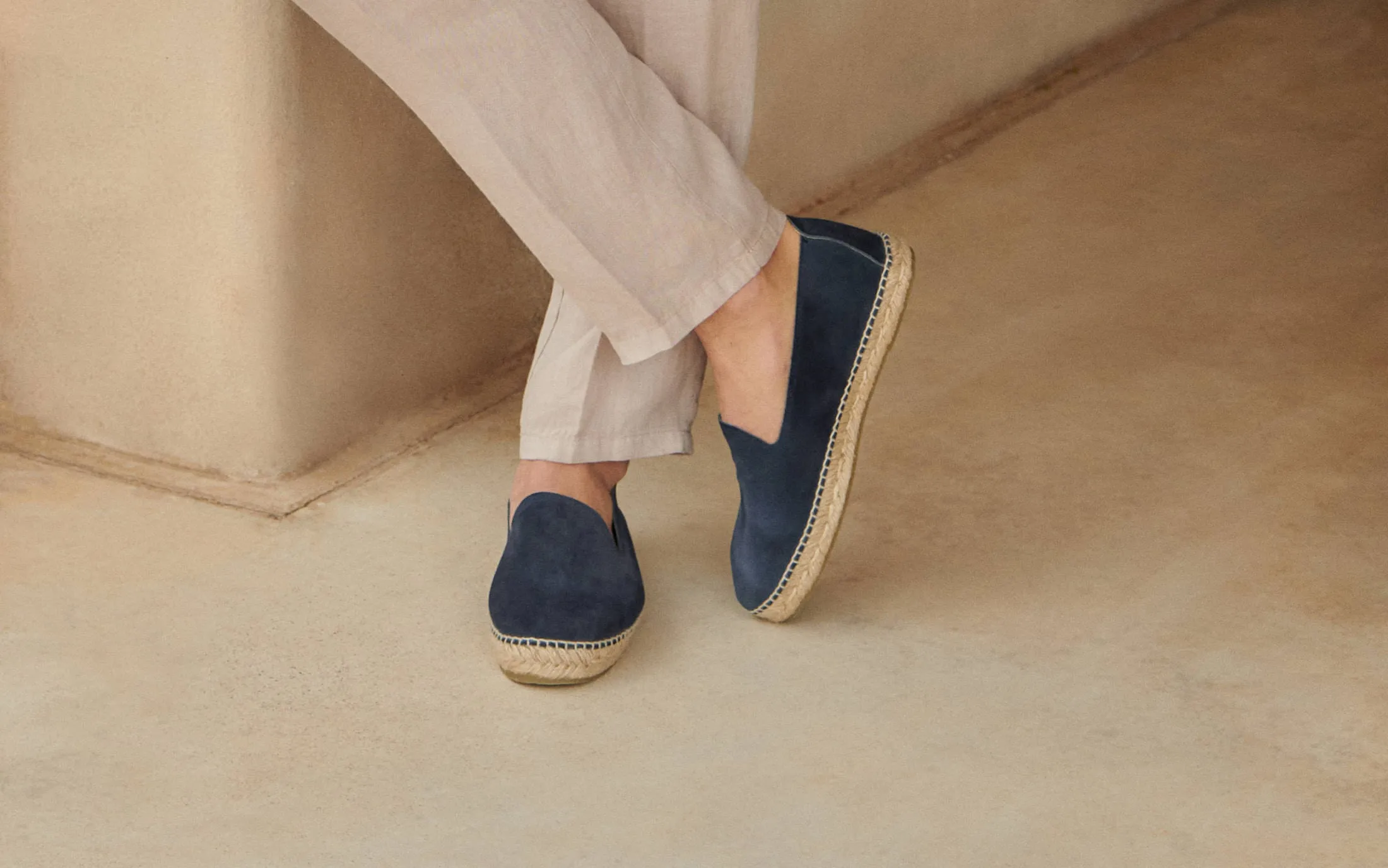 Suede Espadrilles - K15C0 - Hamptons Patriot Blue