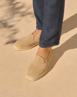 Suede Espadrilles - M28C0 - Hamptons Washed Beige