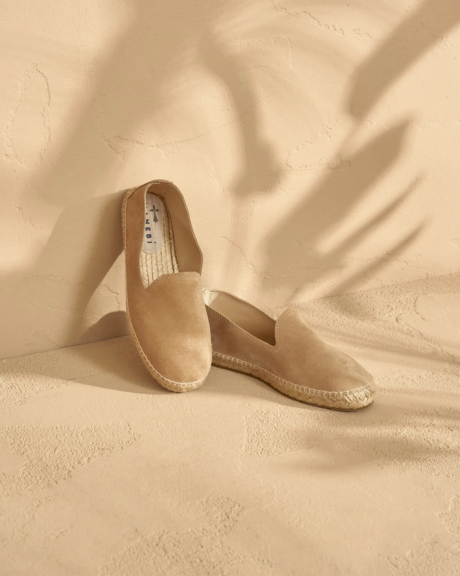 Suede Espadrilles - M28C0 - Hamptons Washed Beige