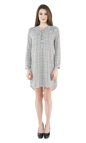 Velvet by Graham & Spencer Zoey Lace Up Dress