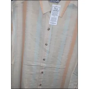 Wide Stripe Short Sleeve Sport Shirt