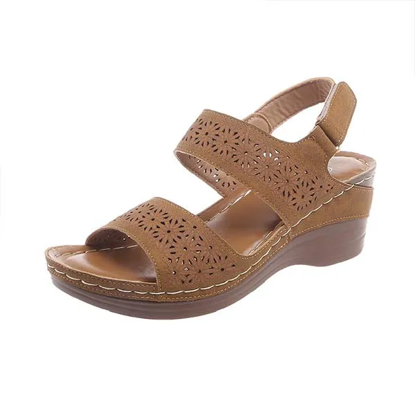 Women's Peep-Toe Casual Wedge Sandals 20830598C